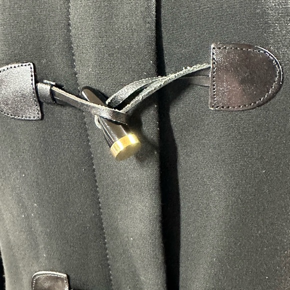 Black Zara Toggle Coat size Medium - Picture 7 of 8